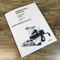 NEW HOLLAND 1495 MOWER CONDITIONER HAYBINE (PLANETARY) OPERATORS MANUAL OWNERS