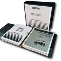 White 2-135 2-155 Field Boss Tractors Service Parts Manual Set Repair Workshop