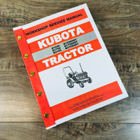 KUBOTA B1550E B1550D TRACTOR SERVICE MANUAL REPAIR SHOP TECHNICAL BOOK WORKSHOP