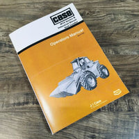 Case W10B W10 Series B Diesel Wheel Loader Operators Manual Owners Pay Loader