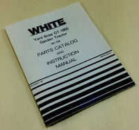WHITE YARD BOSS GT-1855 GARDEN TRACTOR PARTS CATALOG INSTRUCTION OPERATOR MANUAL
