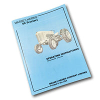 MASSEY HARRIS MH 50 TRACTOR OPERATORS MANUAL OWNERS BOOK MAINTENANCE INSTRUCTION