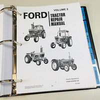 FORD TRACTOR 6600 6700 7600 7700 SERVICE MANUAL REPAIR SHOP TECHNICAL BOOK