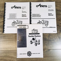 Ariens 931008 931009 931010 Garden Tractor Service Parts Operators Manual Set