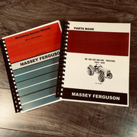 MASSEY FERGUSON 203 205 TRACTOR SERVICE PARTS MANUAL REPAIR SHOP SET BOOK