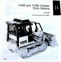 CASE 1150E 1155E CRAWLER TRACTOR DOZER PARTS MANUAL CATALOG EXPLODED VIEWS