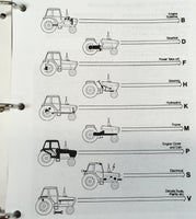 Davic Brown Case 1690 Tractor Service Manual Parts Catalog Operators Repair Set