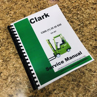 CLARK C500-Y20 C500-20 FORKLIFT SERVICE REPAIR MANUAL SHOP BOOK MPN# OH-367