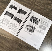Service Operators Manual Set For John Deere 90 Skidsteer Loader Owners Repair