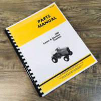 PARTS MANUAL FOR JOHN DEERE 180 LAWN GARDEN TRACTORS CATALOG ASSEMBLY BOOK