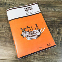 CASE 475 CABLE LAYER PLOW OPERATORS MANUAL CRAWLER OWNERS BOOK MAINTENANCE