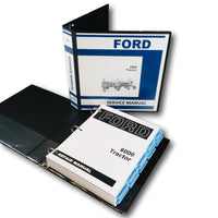 FORD 6000 TRACTOR SERVICE MANUAL REPAIR SHOP TECHNICAL BOOK WORKSHOP OVERHAUL