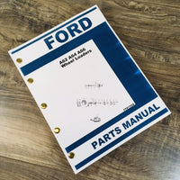 Ford A62 A64 A66 Wheel Loaders Parts Manual Catalog Book Assembly Schematics