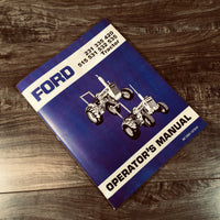 FORD 231 335 420 515 531 532 535 TRACTOR OPERATORS MANUAL OWNERS BOOK