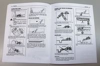 Kubota La211 Front End Loader Operators Maintenance Manual Book